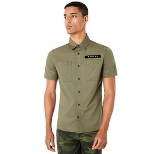 Oakley Dark Brush Icon Ss Shirt in Grün für Herren