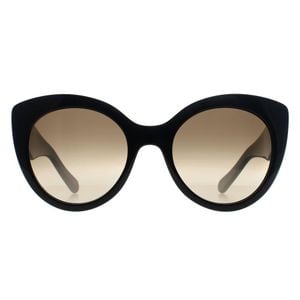 Ferragamo Brown Cat Eye Sunglass Gancini Sf964S