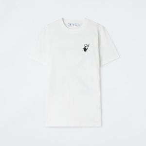 メンズ Off-White c/o Virgil Abloh スプレープリント Tシャツ ホワイト