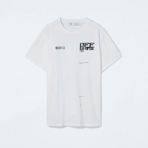 メンズ Off-White c/o Virgil Abloh ロゴ Tシャツ ホワイト