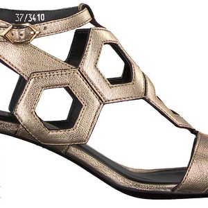 Notre-v Gouden Sandalen Bz0306x in het Metallic