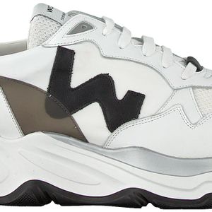 WOMSH Lage Sneakers Futura in het Wit