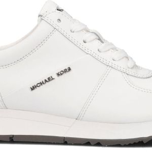 Michael Kors Lage Sneakers Allie Trainer in het Wit