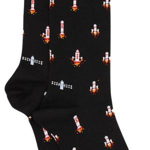 Alfredo Gonzales Schwarze Socken Rockets In Space