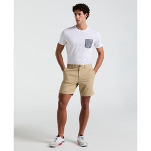 Original Penguin Chino Shorts In Travertine for men