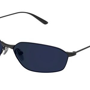 Balenciaga Black Bb0412S 003 Sunglasses Metal Geometric