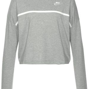 Nike Grau Sweatshirt »W NSW CREW JERSEY«