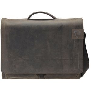 Strellson Richmond Messenger BriefBag XL Leder 41 cm Laptopfach in Braun für Herren