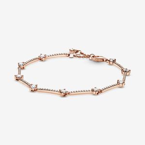 Pandora Metallic Moments Heart Clasp Snake Chain Bracelet
