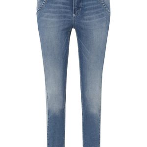 Glücksmoment Blau Knöchellange jeans modell gill
