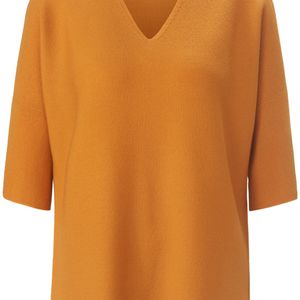 Le pull 100% laine vierge taille 40 Peter Hahn en coloris Orange