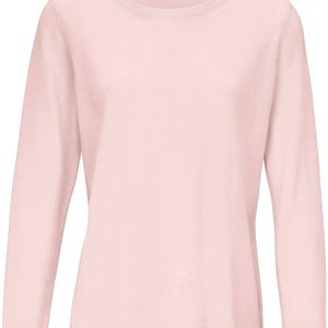 include Pink Rundhals-Pullover rosé