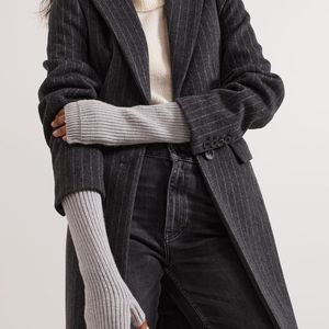Phase Eight Black Ribbed Armwarmers