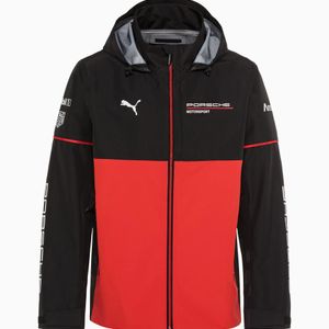 Porsche Lifestyle Red Rain Jacket