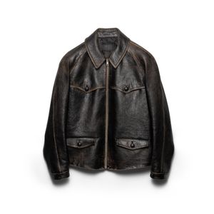 Prada Black Leather Jacket