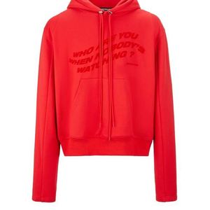 Sweatshirt avec capuche en coton Antidote pour homme en coloris Rouge