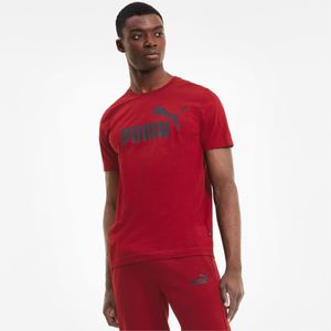 PUMA Essentials T-Shirt in Rot für Herren
