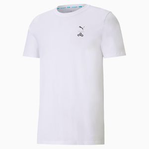 PUMA Cld9 Corrupted T-shirt in het Wit voor heren