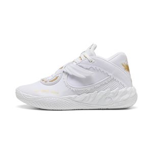 PUMA White Mb.05 Mist Basketball Shoes