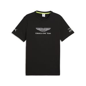 PUMA Black X Aston Martin Aramco F1 Team Essentials T-Shirt for men