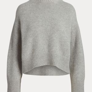 Ralph Lauren Grau Pullover aus Wolle und Kaschmir