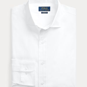 Polo Ralph Lauren Slim-Fit-Hemd aus merzerisierter Baumwolle in Weiß für Herren