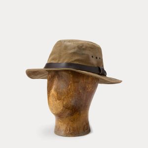RRL Natural Waxed Canvas Hat for men