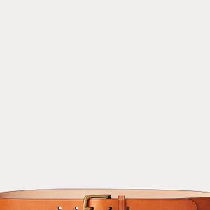 Polo Ralph Lauren Schmaler Gürtel aus Vachetteleder