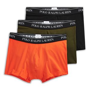 Lot de 3 slips boxers coton stretch Polo Ralph Lauren pour homme en coloris Noir