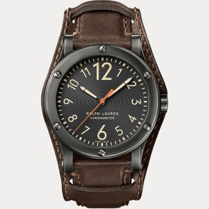 Chronomètre Safari 45 MM Ralph Lauren pour homme en coloris Noir