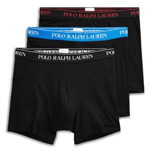 Lot de trois slips boxers en coton Polo Ralph Lauren pour homme en coloris Noir