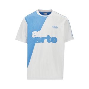 Arte' Blue Mesh Football T-Shirt for men