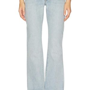 GRLFRND Blue Serena Low Rise Boot