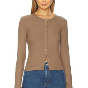 Leset Blue Lauren Classic Cardigan