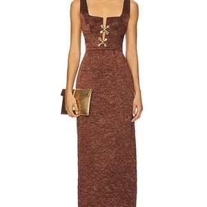 USISI SISTER Lauren Acetate Dress