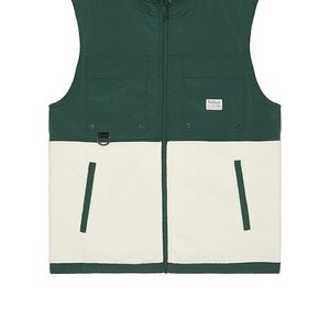 Malbon Golf Green Backcountry Polar Fleece Vest for men