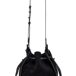Isabel Marant Black Silao Bucket Bag