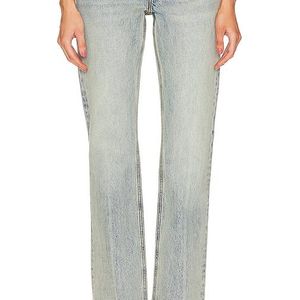 GRLFRND Blue Melanie High Rise Boot Cut Jeans