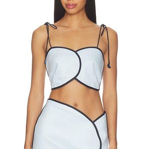 AZULU White Aveiro Top