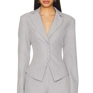 ALL THE WAYS White Johanne Blazer