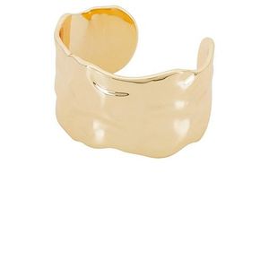 Ettika White Thick Sculpted Cuff