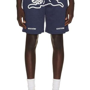 ICECREAM Blue Slurpee Mesh Shorts for men