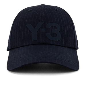 メンズ Y-3 Logo キャップ ブルー