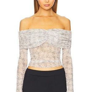 AFRM White Lilith Top