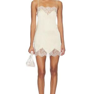 L'academie White 'Academie Geneia Mini Dress