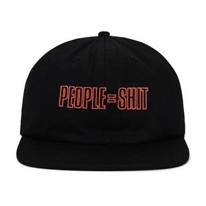Pleasures Black People Snapback for men