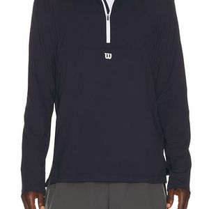 Wilson Blue Elevate Performance Half-Zip for men