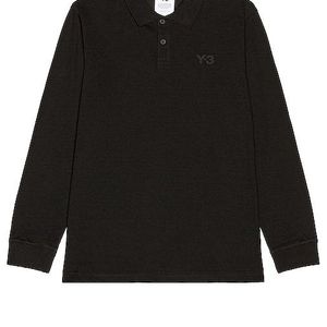 メンズ Y-3 Pique ポロシャツ ブラック