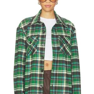 SPRWMN Green Shacket