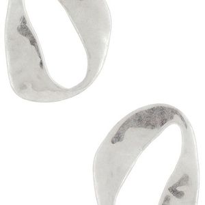 Cult Gaia White Rue Mini Earring